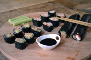 superfood sushi met quinoa