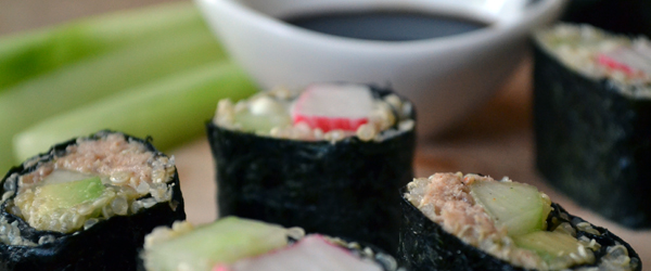 superfood sushi met quinoa