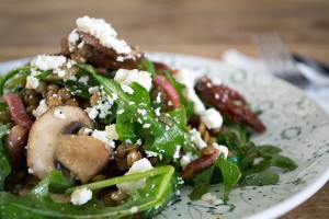 recept champignon salade