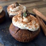 Vegan chai cupcake